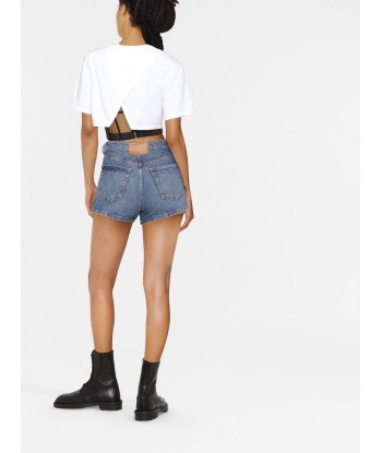 ALEXANDER WANG- Short en jean à taille haute sélection de produits