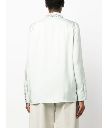 JIL SANDER - Blouse à bords volantés Véritable concentré