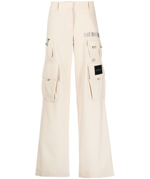 OFF WHITE - Pantalon ample Toybox à poches multiples s'inspire de l'anatomie humaine