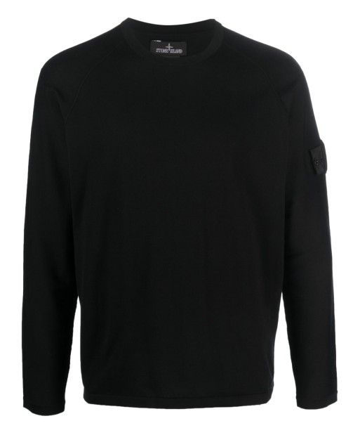 STONE ISLAND SHADOW PROJECT - Pull knit noir de la marque