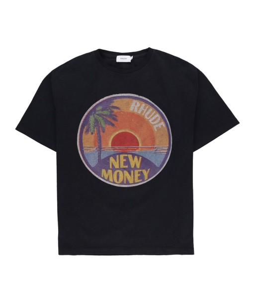 RHUDE - T-shirt en coton sunset pour bénéficier 