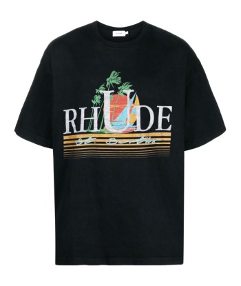 RHUDE - T-shirt en coton tropics meilleur choix