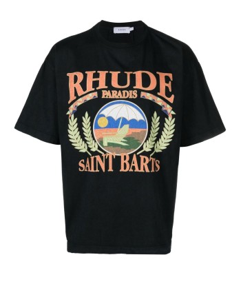 RHUDE - T-shirt en coton beach chair livraison et retour toujours gratuits