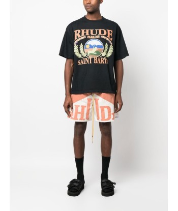 RHUDE - T-shirt en coton beach chair livraison et retour toujours gratuits