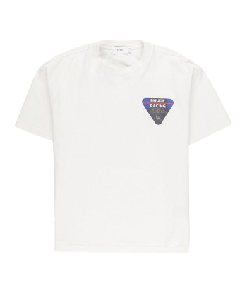 RHUDE - T-shirt en coton race patch de la marque