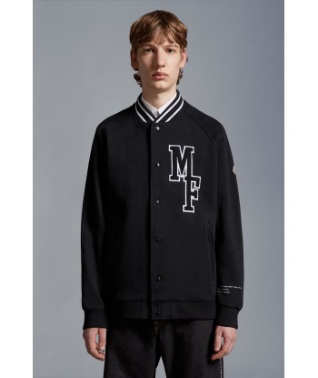 MONCLER X FRGMT - Cardigan universitaire en molleton sur le site 