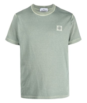 STONE ISLAND - Tee Shirt Compass dye vert Comparez et commandez 