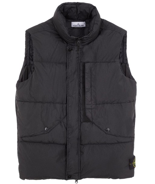 STONE ISLAND - Doudoune sans manches noire commande en ligne