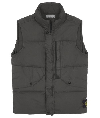 STONE ISLAND - Doudoune sans manches grise anthracite en ligne