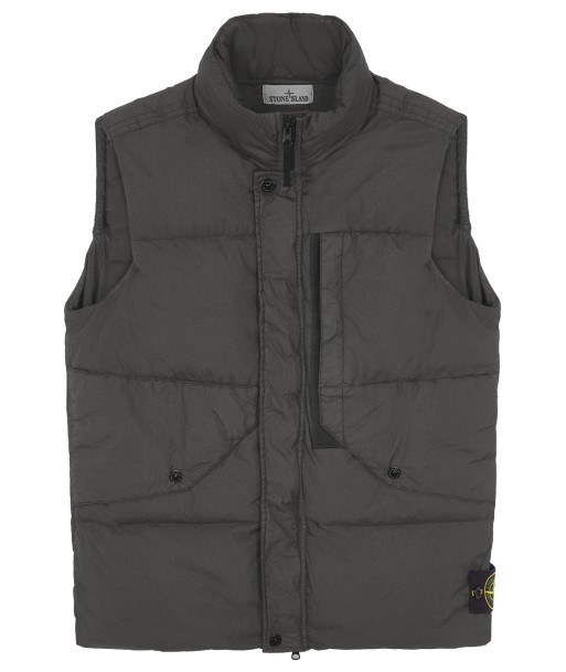 STONE ISLAND - Doudoune sans manches grise anthracite en ligne