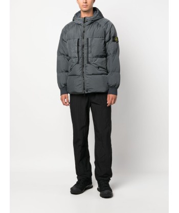 STONE ISLAND - Doudoune gris anthracite de votre