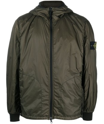 STONE ISLAND - Veste Garment dye olive pour bénéficier 