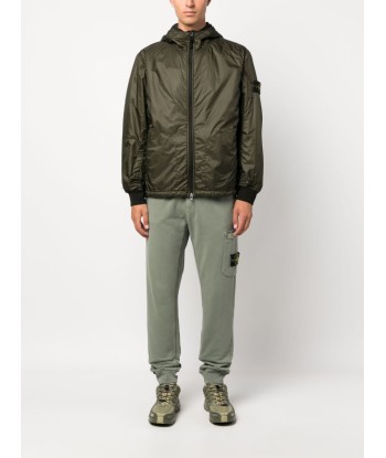 STONE ISLAND - Veste Garment dye olive pour bénéficier 