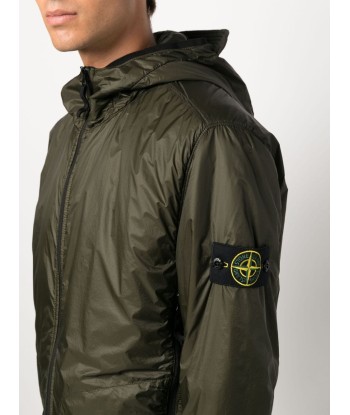 STONE ISLAND - Veste Garment dye olive pour bénéficier 