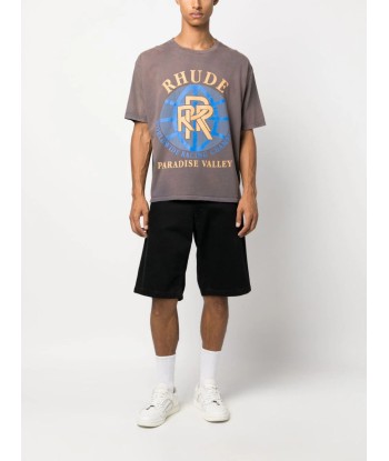 RHUDE - Tee-shirt Paradise Valley destockage