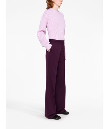 JIL SANDER - Pantalon en laine à coupe évasée livraison gratuite