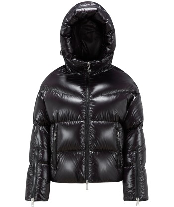 MONCLER - Doudoune courte Huppe noire hantent personnes