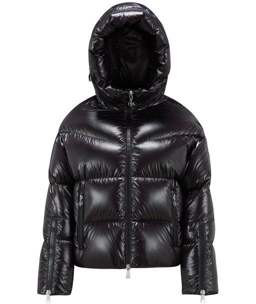 MONCLER - Doudoune courte Huppe noire hantent personnes