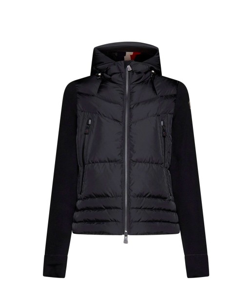 MONCLER GRENOBLE - Cardigan noir la chaussure