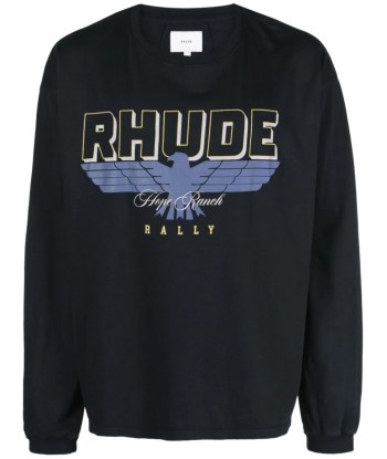 RHUDE - HOPE RANCH LS TEE pas cheres