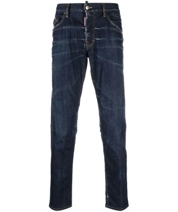 Dsquared2 - Jean skinny à effet délavé d'Europe débarque