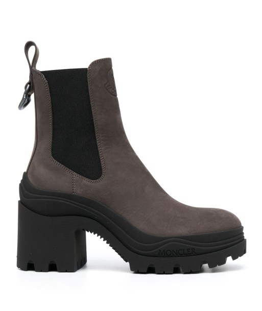 MONCLER - BOTTINES ÉLASTIQUÉES À SEMELLE CRANTÉE pas cher