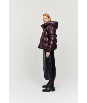 JAKKE - DOUDOUNE PUFFER BURGUNDY Voir les baskets