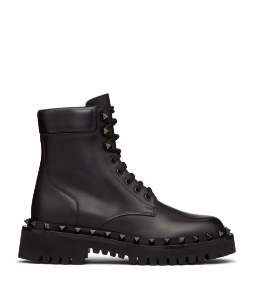 VALENTINO - BOTTINES EN CUIR À ORNEMENTS ROCKSTUD de technologie