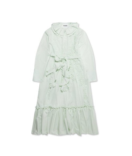 JIL SANDER - ROBE VERT PALE en stock