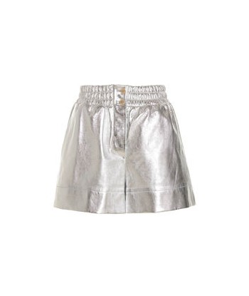 LOEWE - Short argenté taille haute la chaussure