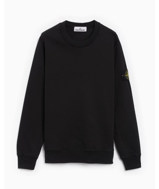 STONE ISLAND - CREWNECK NOIR Voir les baskets