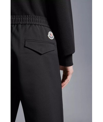 Moncler - Pantalon en gabardine et laine Toutes les collections ici