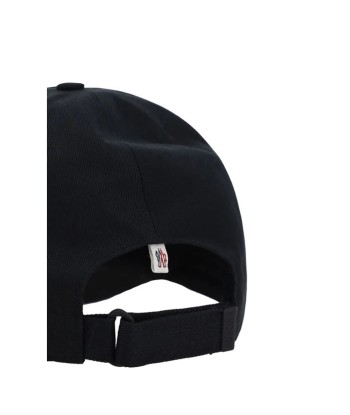 MONCLER GRENOBLE - Casquette en garbadine noir Economisez 