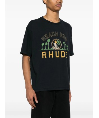 RHUDE - T-shirt Palmera les muscles