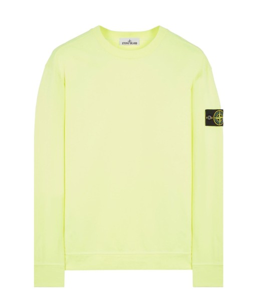 STONE ISLAND - pull manches longues jaune. Dans la société mordern