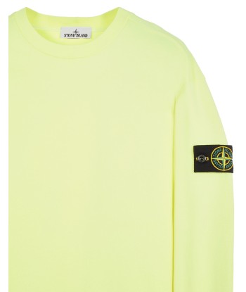 STONE ISLAND - pull manches longues jaune. Dans la société mordern