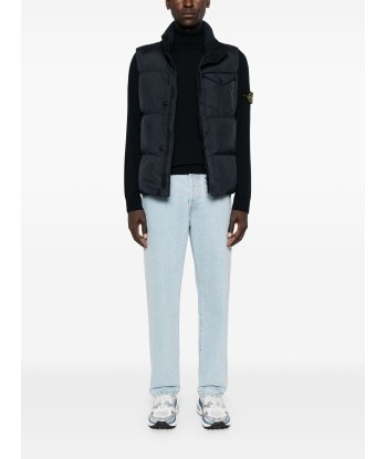 STONE ISLAND - DOUDOUNE SANS MANCHES NOIR 50-70% off 