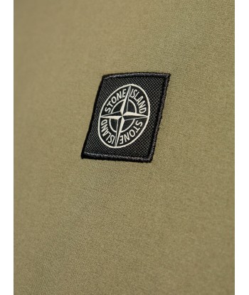 Stone Island - T shirt vert olive chez Cornerstreet bien 