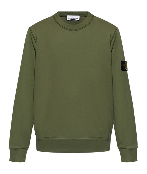 Stone Island - Crewneck kaki du meilleur 