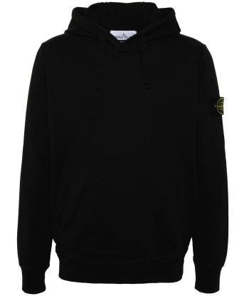 Stone Island - Sweat à capuche noir Découvrez la collection