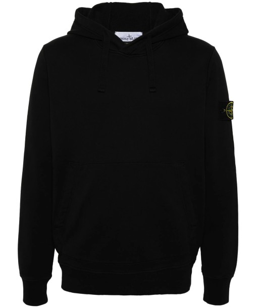 Stone Island - Sweat à capuche noir Découvrez la collection