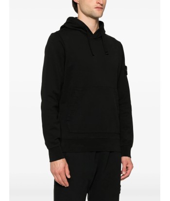 Stone Island - Sweat à capuche noir Découvrez la collection