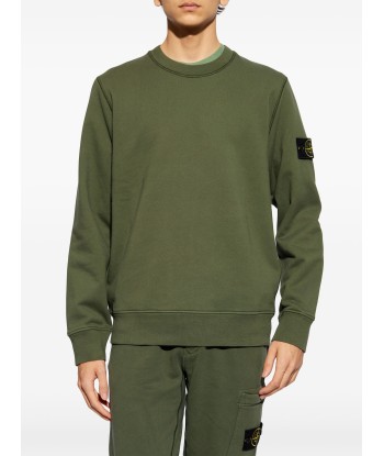 Stone Island - Crewneck kaki du meilleur 