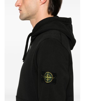 Stone Island - Sweat à capuche noir Découvrez la collection