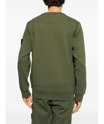 Stone Island - Crewneck kaki du meilleur 