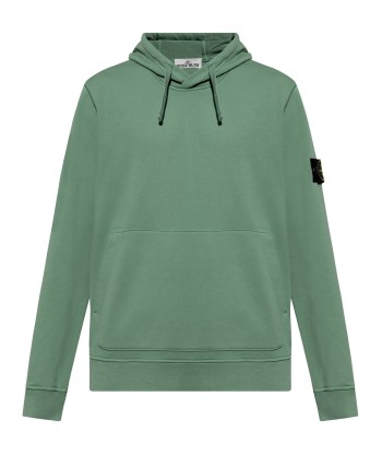 Stone Island - Sweat à capuche Vert sauge Les magasins à Paris