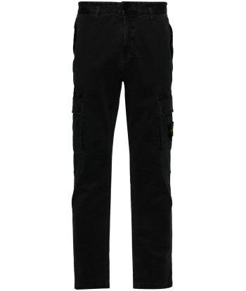 Stone Island - Pantalon cargo slim noir Economisez 