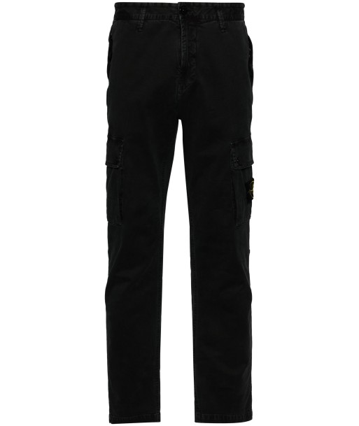 Stone Island - Pantalon cargo slim noir Economisez 