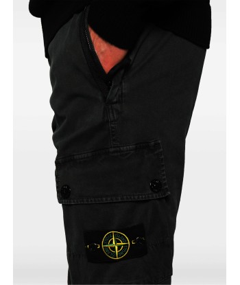 Stone Island - Pantalon cargo slim noir Economisez 