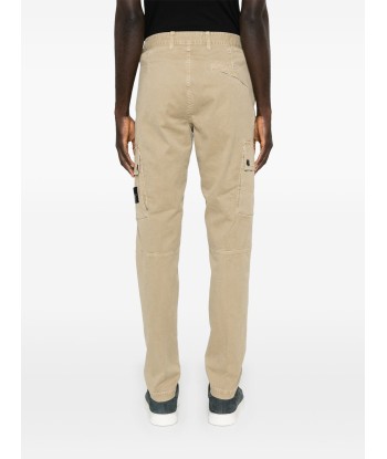 Stone Island - Pantalon cargo slim biscuit Fin de série